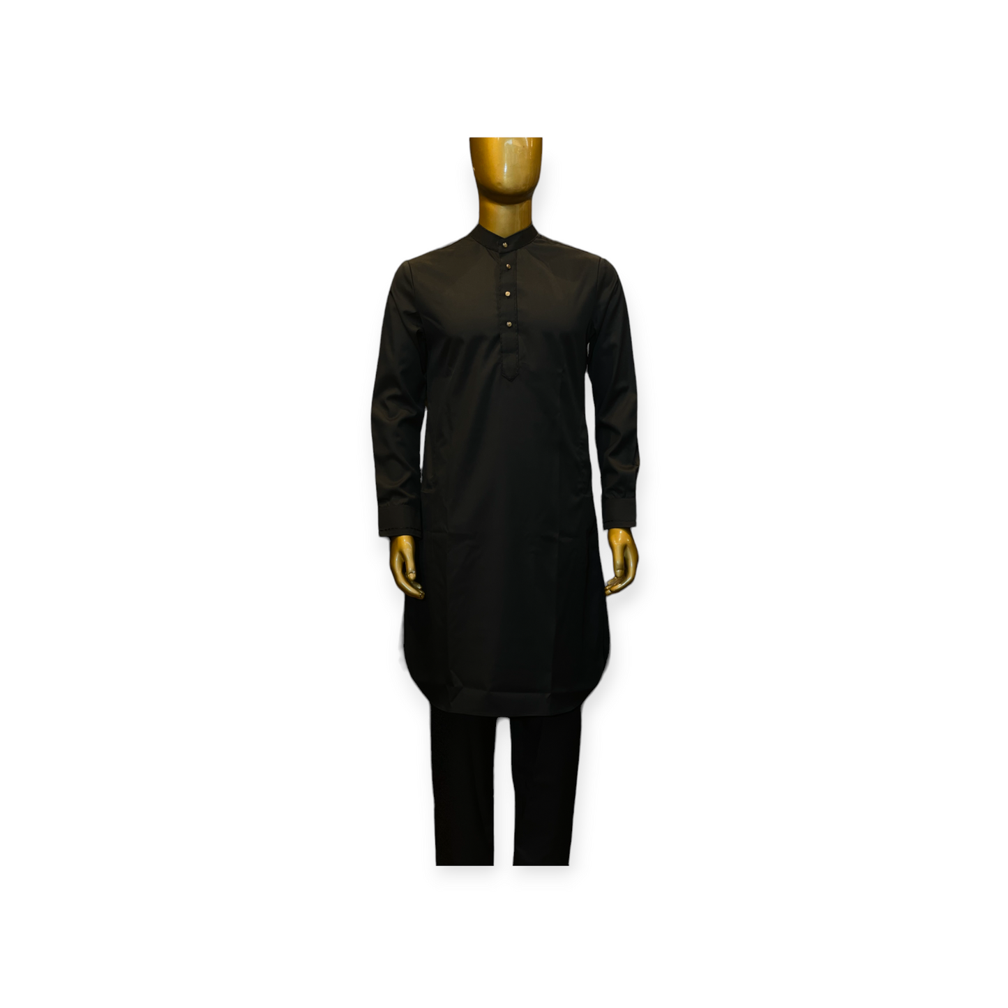 Black Formal Pathani Shalwar Kameez