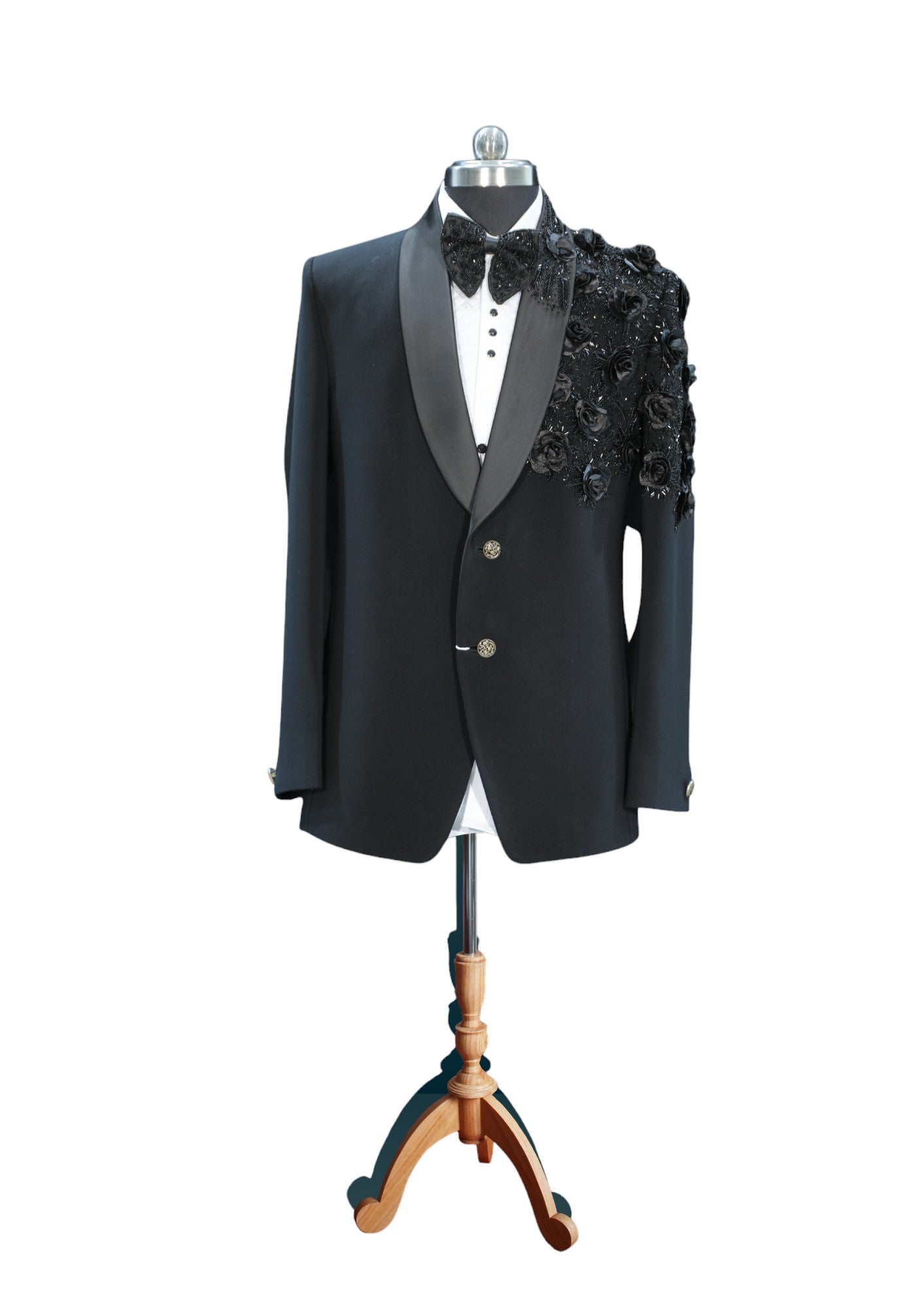 Maharajas Custom Artisanal Tuxedo Designer Exclusive Hand Crafted