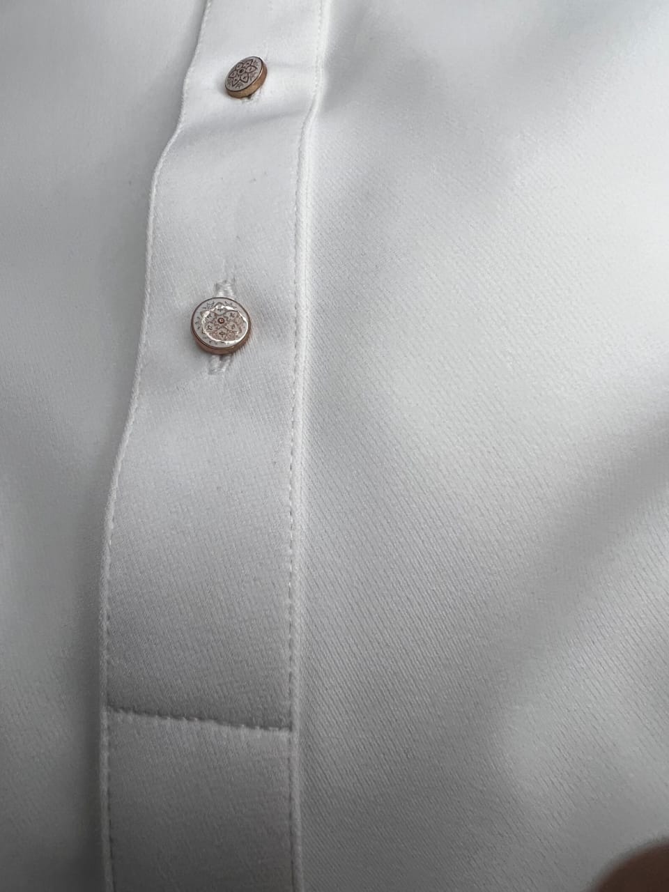 White Luxury Fabric Designer Shalwar Kameez