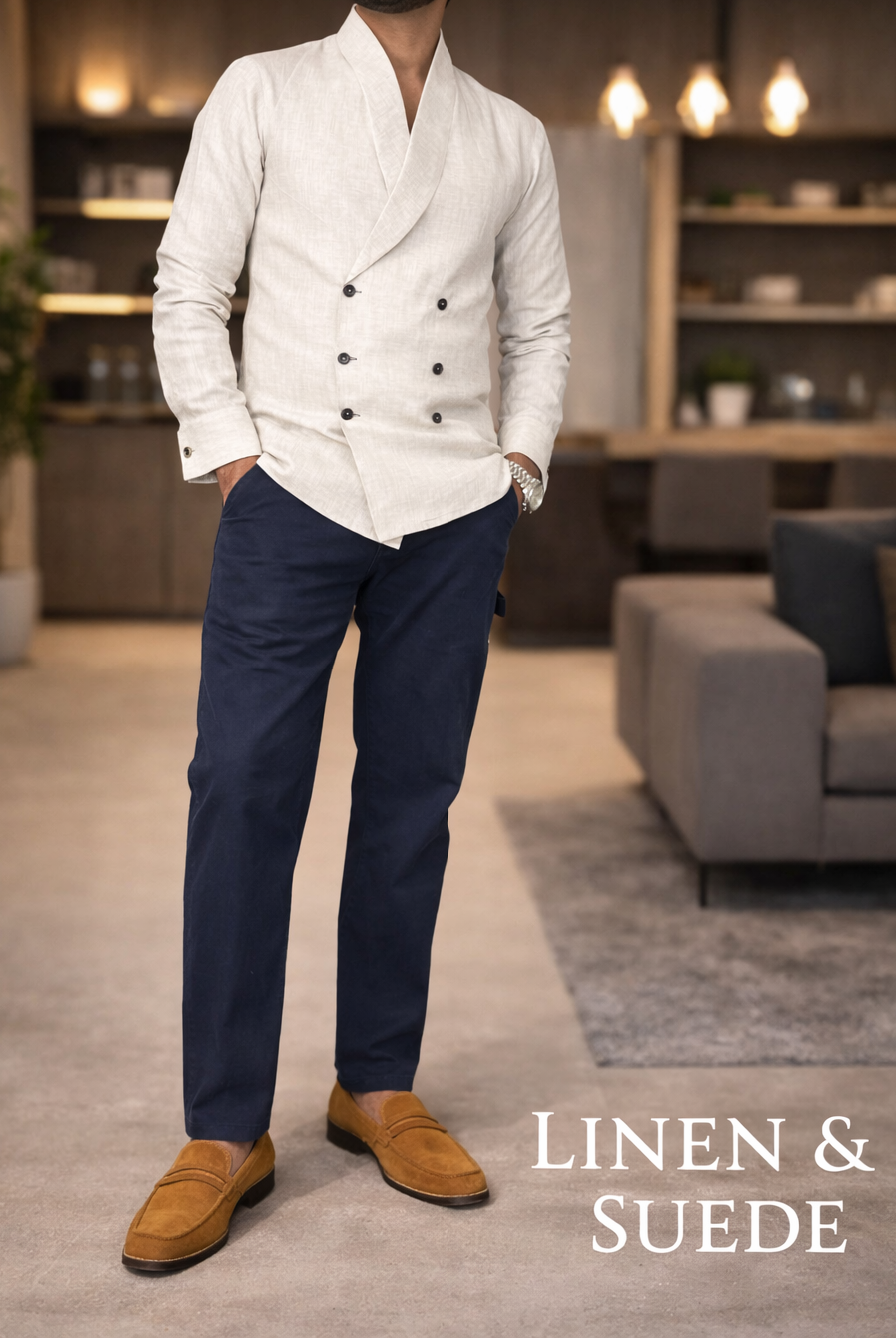 Designer Linen Shirt