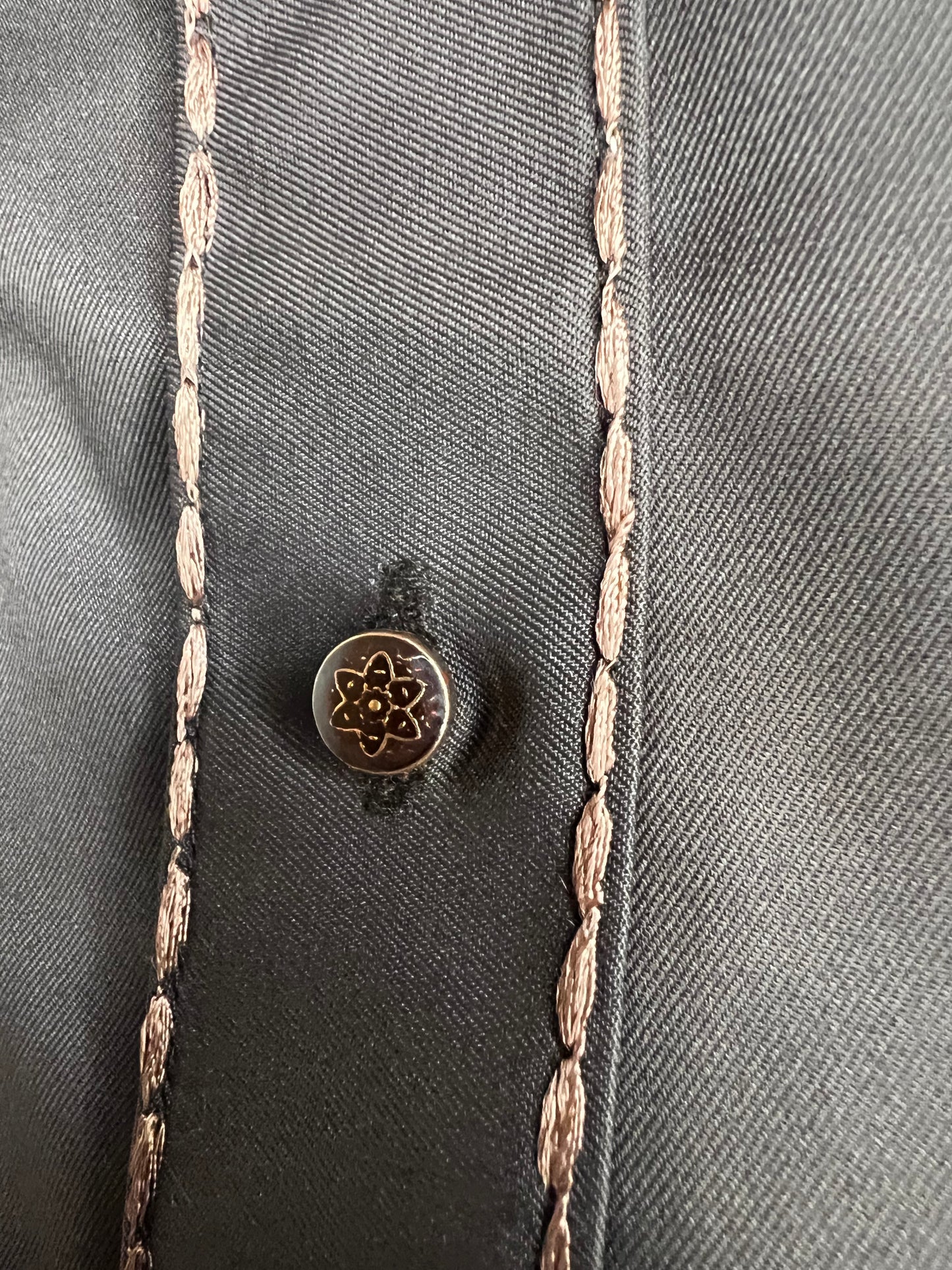 Charcoal Grey Formal Pathani Shalwar Kameez
