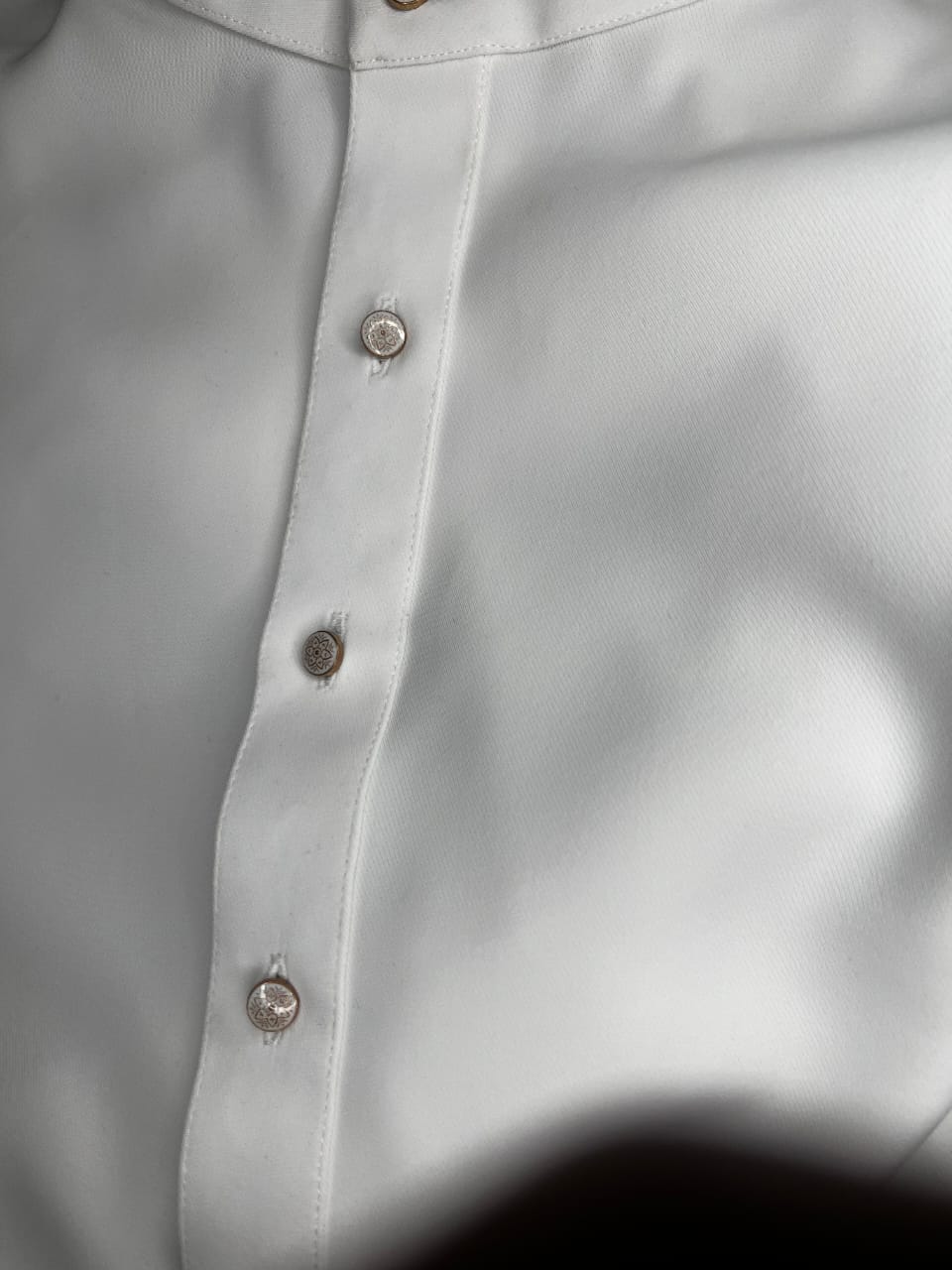 White Luxury Fabric Designer Shalwar Kameez